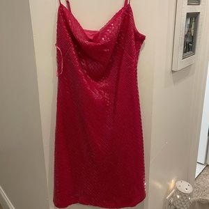 Pink sequin Party dress